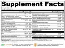 Load image into Gallery viewer, ActivNutrients® without Iron 120 Capsules Supplement Facts
