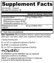 Load image into Gallery viewer, ProbioMax® Daily 30B 30 Capsules Supplement Facts
